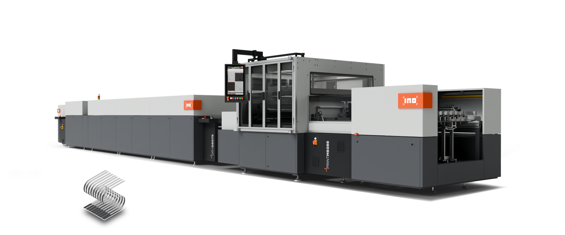 INO PE Line M - screen printing line